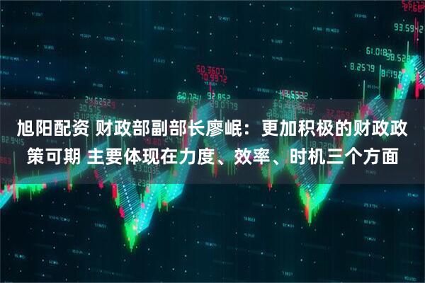旭阳配资 财政部副部长廖岷：更加积极的财政政策可期 主要体现在力度、效率、时机三个方面